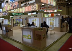 Diagonal Citrus es una de las compañías citrícolas argentinas representada en la feria.