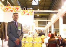 Sr. Samuel Sancho Villarroya, presidente del Consejo Regulador denominación de origen del Melocotón de Calanda