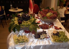 Las tres variedades de uvas de Antonio Carrillo e Hijos S.A. comercializados bajo la marca ANABELLA.