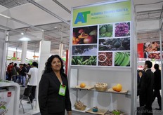 Magali Chang, de Altamira Trading Perú. Se centran en el aguacate, el mango, el pimiento y el espárrago.