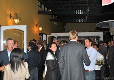 Muchos huéspedes se acercaron al cóctel en la embajada neerlandesa el miércoles, 16 de octubre, el segundo día de Expoalimentaria.