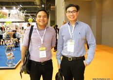 Visitando AFL, Carlos Veloso (gerente de puertos externos) y Angelo Capistrano (vicepresidente), de TMS Ship Agencies, Filipinas.