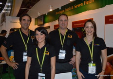 Ray Montague, Bethany Hughes, Scott Montague y Claire Fitchett, de Montague Fresh.