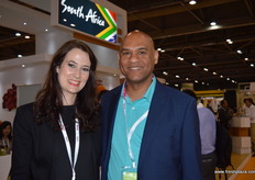 Tina-Louise Rabio y Lucien Jansen, de PPECB.