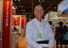 Willem Bestbier, de SATGI, esperando ansioso una campaña positiva para la uva sudafricana.