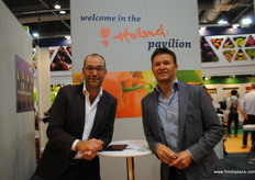 Desmond Jas y Ben Groenewegen, de Purple Pride, acudieron como visitantes.