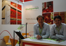 Frank Michell López de Romaña y Darío Núñez Chirinos, de Agrícola Challapampa, Perú.