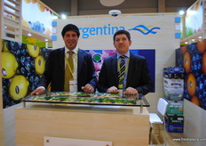 Andrés Fraga y Rafael A. Gomila, de Coexco, Argentina.