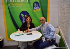 Sandra Monroi Frutadeli y Luca Antonietti, de Novafruit.