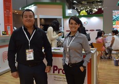 Patricio Cuba y Stepanie Juddleston.