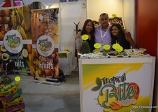 Wilfredo Martínez y Daniela Martínez, de Tropical Bite.