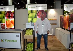 Javier Juvillà, gerente de Viyefruit, empresa de Lleida productora de fruta de hueso, pera y manzana.