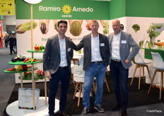 Ricardo Salvador, Henry Smienk y Robin Bartets, de Ramiro Arnedo