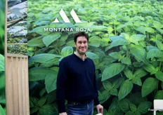 Alfredo Poves, de la firma canaria Montaña Roja, productores de hierbas aromáticas y especializados en albahaca durante las 52 semanas del año