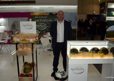 Raúl Arroyo, de Agrollanos, con su marca nueva de calabazas cacahuete “De la Huerta”