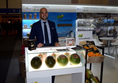 Jesús Quevedo, de CincoFresh, que este año han puesto en marcha una procesadora de pistachos