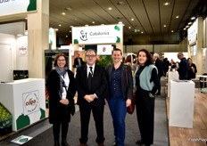 Representación de Prodeca en el pabellón de Cataluña.