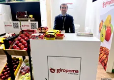 Nacís Fernández, de Giropoma Costa Brava, empresa productora y comercializadora de manzana con IGP Poma de Girona. 