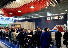 Stand de la empresa de transporte y soluciones logísticas El Mosca.