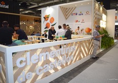 Stand de las empresas citrícolas de Castellón representadas por Asociex.