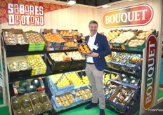 Carlos Nemesio, responsable de ventas de Kaki y Sandía en Anecoop. La compañía presentó su Observatorio de Sostenibilidad.