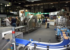 Stand de Induser, proveedor de soluciones de envasado.