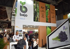 Stand de la casa de semillas Bejo.