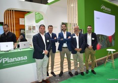 Parte del equipo de Planasa, que presentó sus novedades en Endibia de la mano del reconocido chef Martín Berasategui.