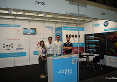 Equipo de la empresa especializada en tecnología poscosecha Oxyion