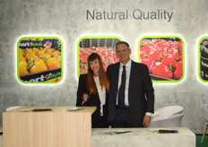 Margherita y Dimitri Calabrese, de Hortoverde Nature