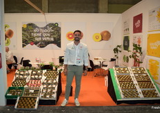 “No todo tiene que ser verde”, aunque estemos hablando de kiwi. En la foto, Mauro Rey, de Fruitgrowing Quality