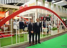 Juan Jesús Lara y Julián Rodríguez, de CASI