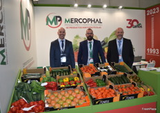 Raúl, Miguel y Juan José Vargas, de Mercophal