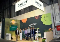 Equipo de Gautier, que en esta edición de Fruit Attraction presentó su nueva marca de calabacín de alta calidad partenocárpico Frutastic