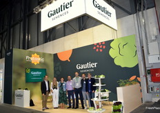 Equipo de Gautier, que en esta edición de Fruit Attraction presentó su nueva marca de calabacín de alta calidad partenocárpico Frutastic