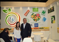 Stand de la empresa malagueña Cítricos El Romeral, especializada en producción ecológica