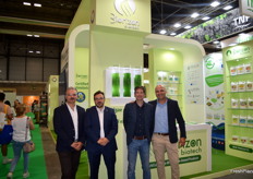 Biorizon Biotech llevó a la feria sus nuevos productos para el control biológico residuo cero y su nuevo formulado bacteriano para la reducción de la fertilización tradicional