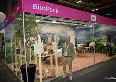 Carles Blanco, en el stand de BiooPack IFB