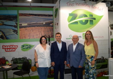 Equipo de la empresa especialista en pimientos y tomate, Zoi