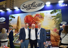 Michael Magli, Dominik Wehner y Michael Rachul, de Sanlucar.