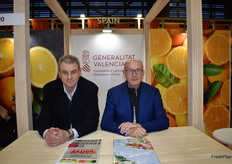 Celestino Recatalá y Cristóbal Aguado, de AVA ASAJA.