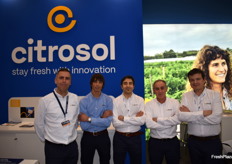 Equipo de Citrosol, especialista en soluciones poscosecha. 