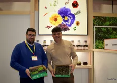 Jorge y Juan José López, de Germinarte, mostraron sus nuevos packs de germinados