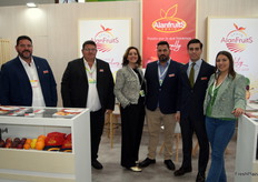 Siempre una sonrisa en el stand de Alanfruits