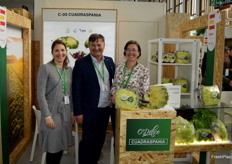 Geraldine, Antoine y Joséphine Cuadras, de Cuadraspania