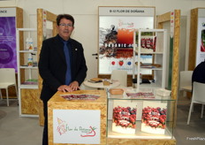 Juan M.ª Rodríguez, de Flor de Doñana, especializada en berries ecológicos