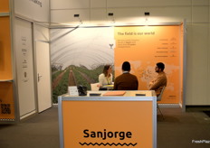 Reuniones en el stand de Técnicas Sanjorge