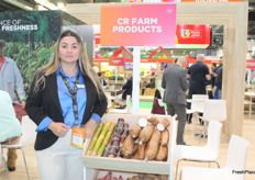 Leidy L. Vega, CEO de CR Farm Products, exportador de yuca, calabaza y otros tubérculos de Costa Rica.