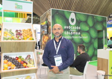 Gonzalo García Mejía, gerente general de TropiGold, exportador de uchuvas y gulupas de Colombia.