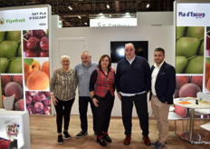 Equipo de las empresas leridanas Viyefruit y Pla d’Escarp.